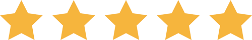 review stars in outline glyph and flat