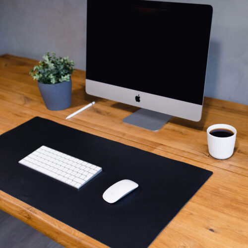 Alternative view of Desk Mat - Schwarz