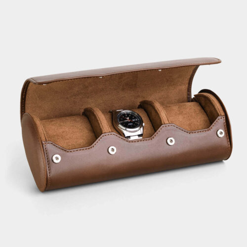 Trinity Watch Roll - Mocha