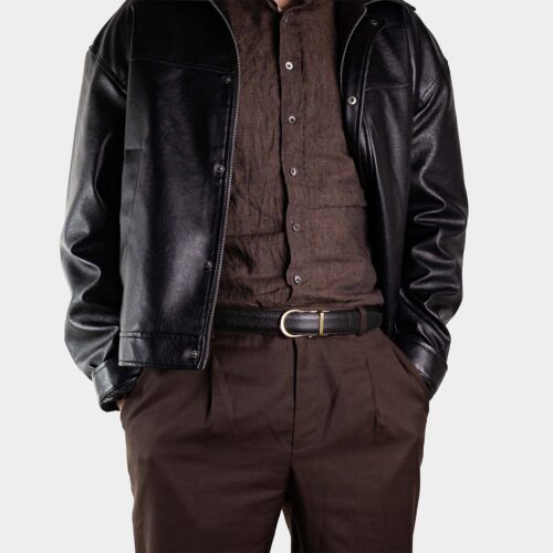 Alternative view of Schwarzes Buffalo Leder