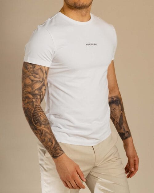 T-Shirt - Tapered, Weiß