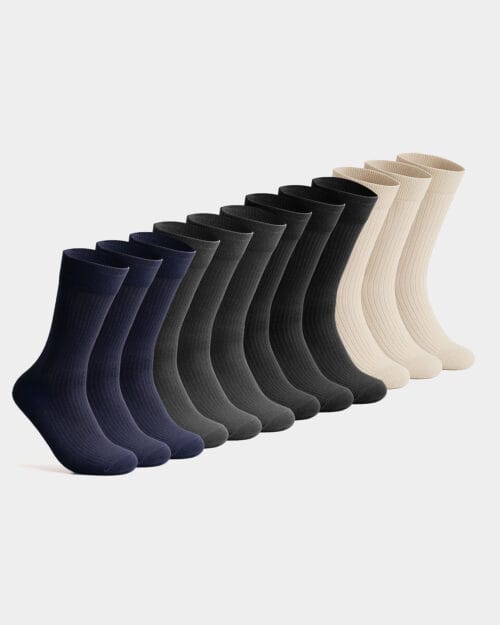 dress socks 12 pack