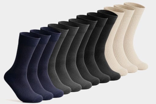 12-Pack Dress Socks