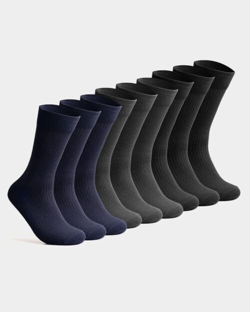 9-Pack Dress Socks