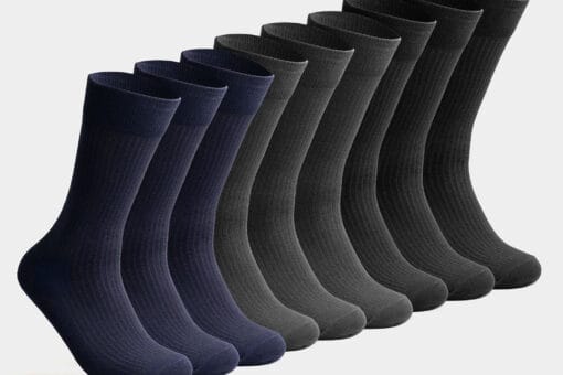 9-Pack Dress Socks
