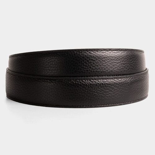 Schwarzes Buffalo Leder - 3.7 cm