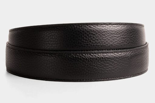 Schwarzes Buffalo Leder - 3.7 cm