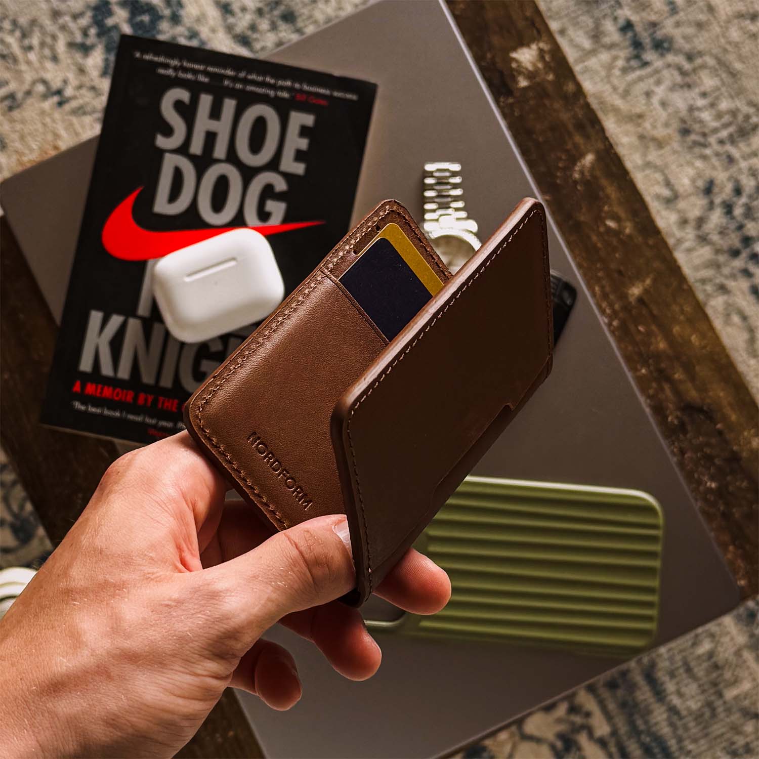 Slimfold wallet mocha