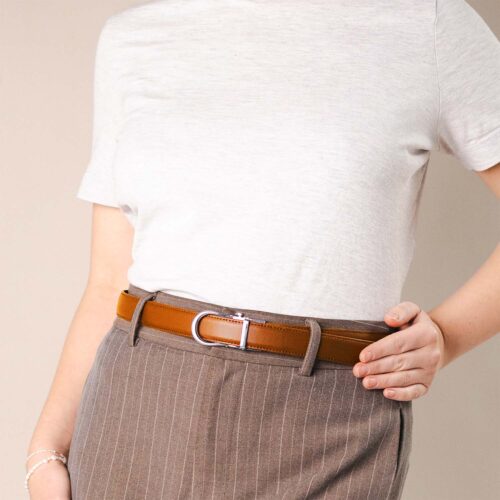 Alternative view of Cognac Leder 2.5 cm