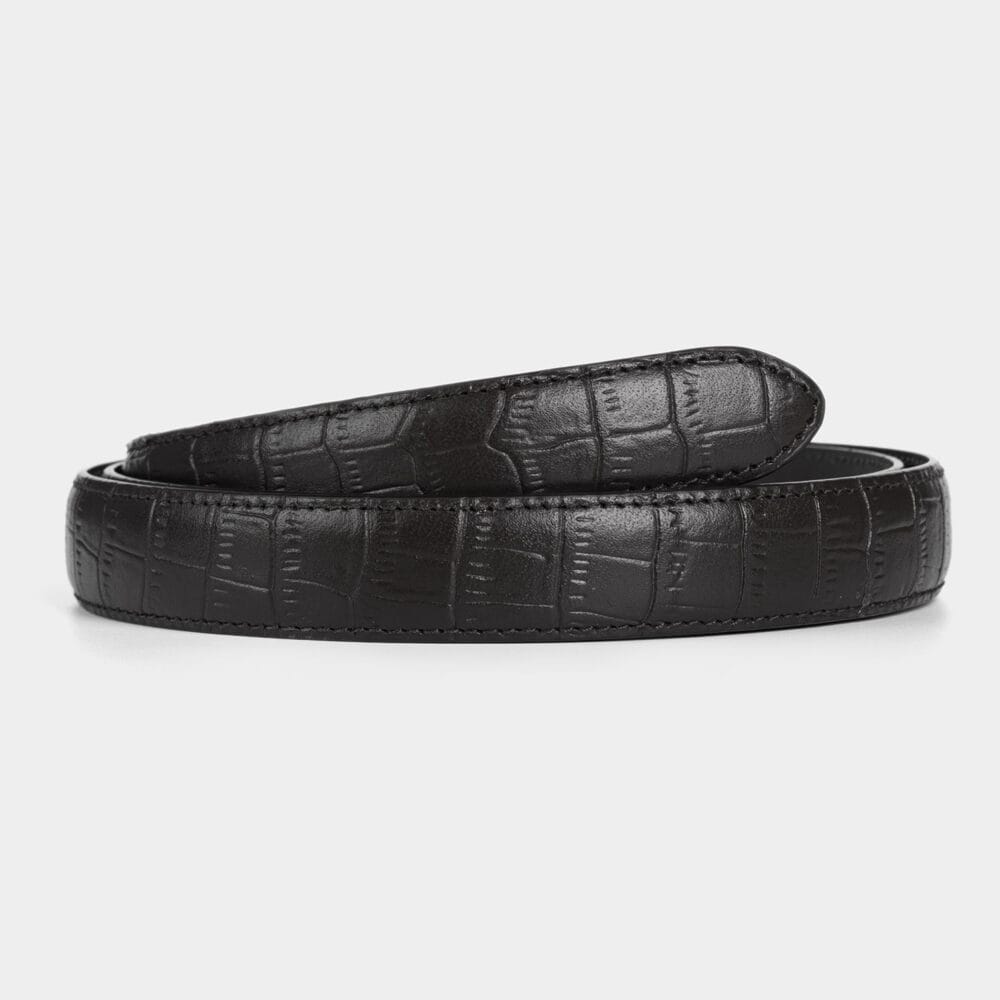 Schwarzes Gator 2.5 cm