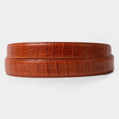 Cognac Gator Leder