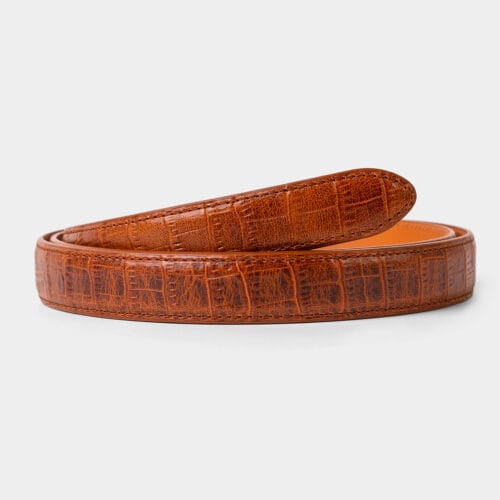 Cognac Gator 2.5 cm