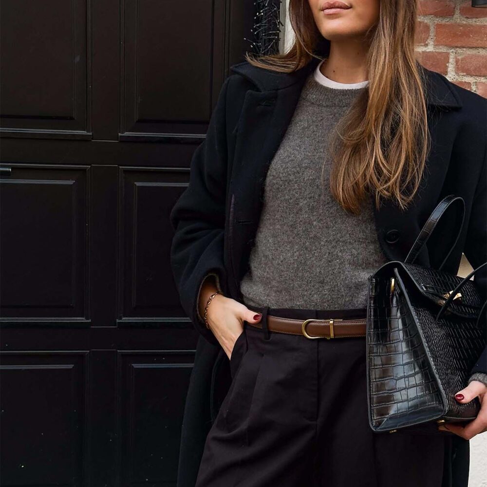 Mocha Leder / Heritage Gold