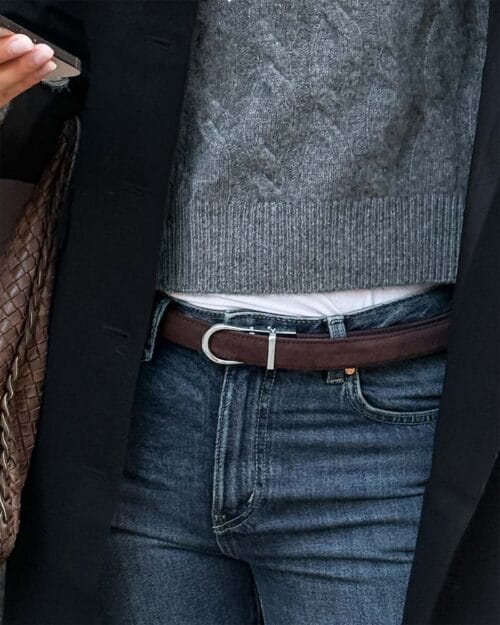 Alternative view of Espresso Suede / Heritage Silber