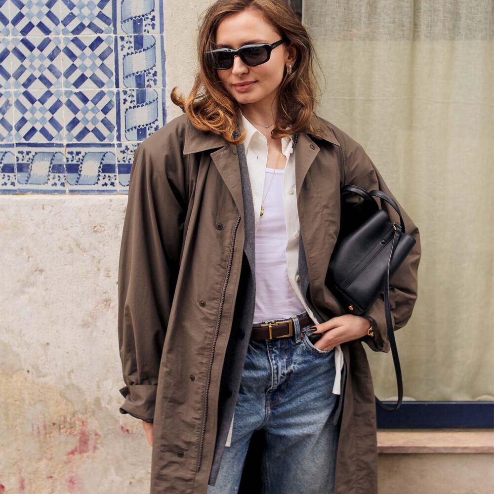 Mocha Leder / Modern Gold